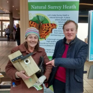Natural Surrey Heath launch - free nest boxes